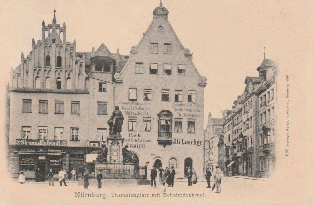 Ak Theresienplatz 1902