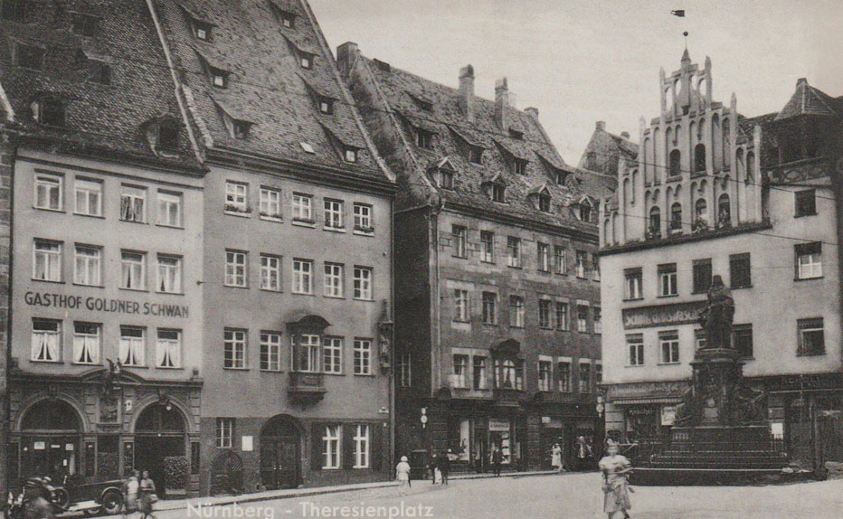 Ak Theresienplatz 1943