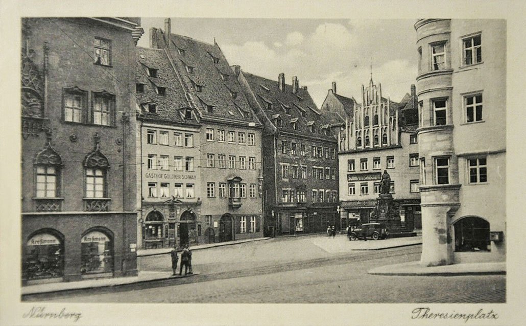 Theresienplatz gegen SW (1934)