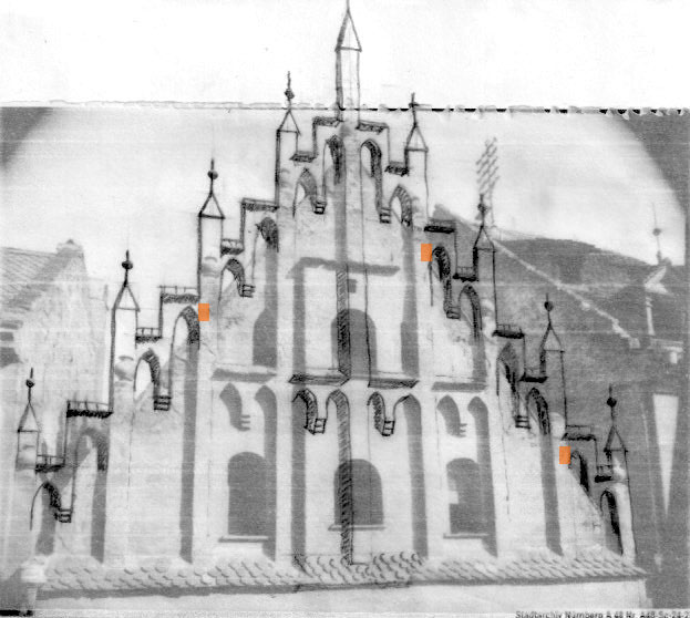 Albrecht Dürer Platz 4a 1904 Durchzeichnung IIa