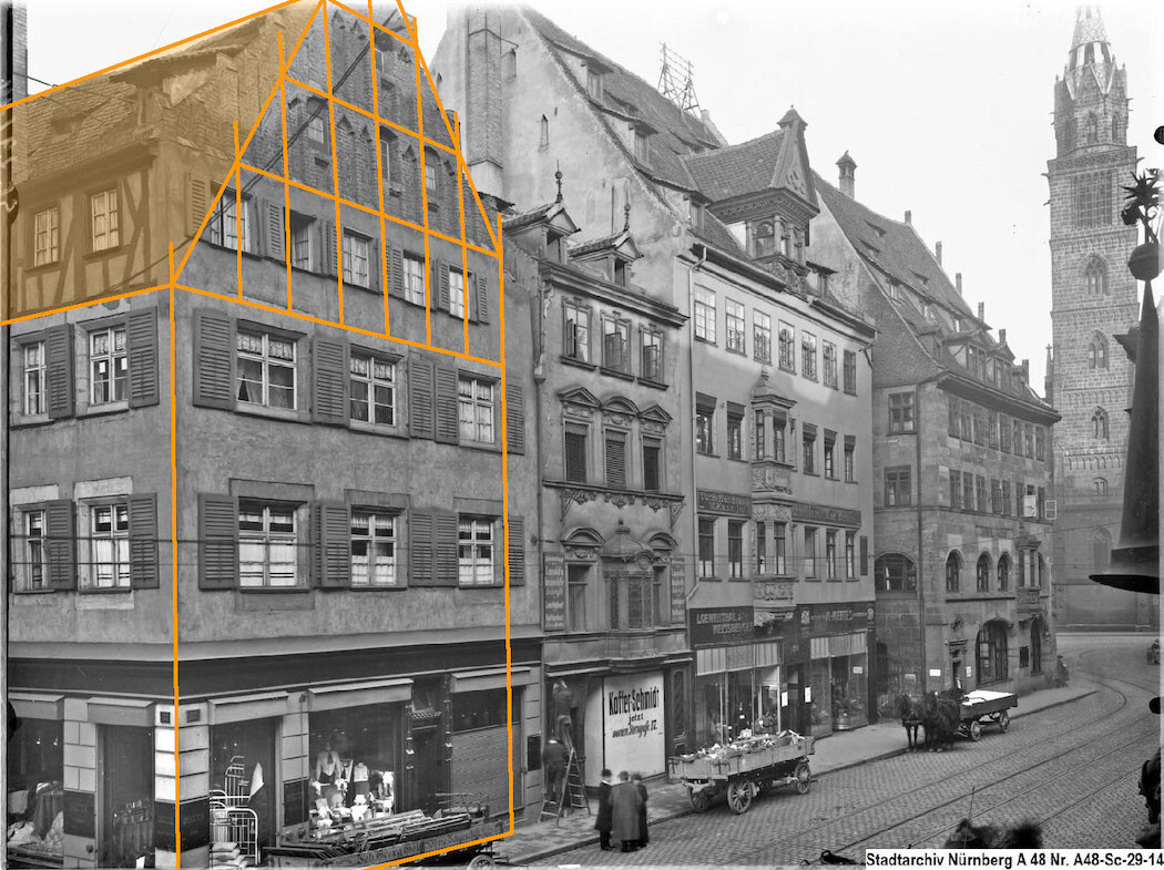 Karolinenstrasse 6 12 1913 Rekonstruktion