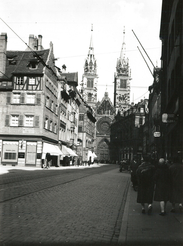 Karolinenstrasse nach Osten