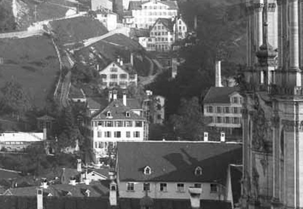 Kloster Harfenberg Schäflisberg Mülenen Rietmann 1891:95 KBx Ausschnitt