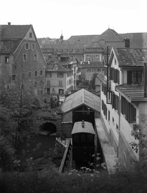 Mühleggbahn Talstation 1926:30 Rietmann KBx