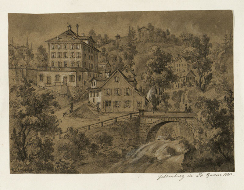 Mülenen Felsenburg 1863 Rietmann KB