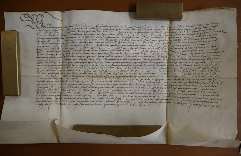 Turmgasse 6 Spruchbrief 1523
